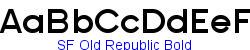 SF Old Republic Bold - Bold weight  125K (2004-10-13)