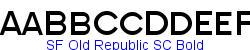 SF Old Republic SC Bold - Bold weight  125K (2004-10-24)