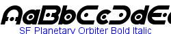 SF Planetary Orbiter Bold Italic - Bold weight  140K (2003-06-15)