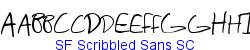SF Scribbled Sans SC  213K (2005-07-17)