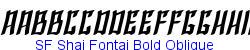 SF Shai Fontai Bold Oblique - Bold weight  208K (2003-03-02)