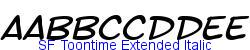 SF Toontime Extended Italic  563K (2003-01-22)