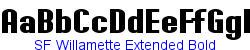 SF Willamette Extended Bold - Bold weight  116K (2004-09-26)