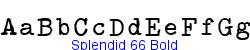Splendid 66 Bold - Bold weight  110K (2003-03-02)