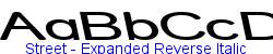 Street - Expanded Reverse Italic  653K (2004-10-12)