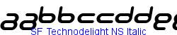 SF Technodelight NS Italic   96K (2002-12-27)