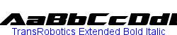 TransRobotics Extended Bold Italic   81K (2002-12-27)