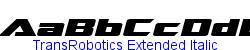 TransRobotics Extended Italic   81K (2002-12-27)