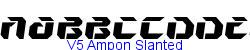 V5 Ampon Slanted - Light weight  106K (2003-06-15)