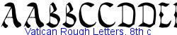 Vatican Rough Letters, 8th c   11K (2002-12-27)