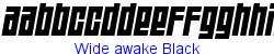Wide awake Black   11K (2003-11-04)