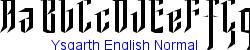 Ysgarth English Normal    6K (2002-12-27)